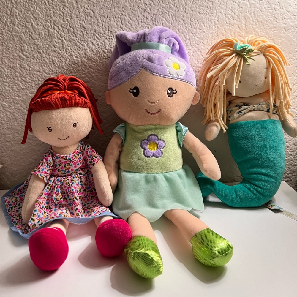 Plush Doll Set (3pc)